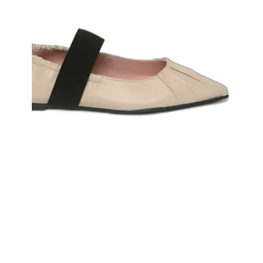 Pleated Pointed Flats