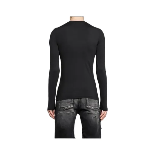 Y/Project Logo Patch Second Skin Distressed T-Shirt