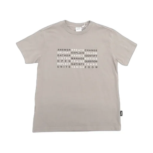 Aspesi Kids Text Printed Crewneck T-Shirt