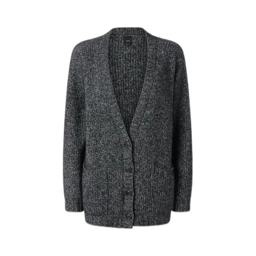 Pinko Erbaceo V-Neck Knitted Cardigan
