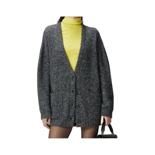 Pinko Erbaceo V-Neck Knitted Cardigan