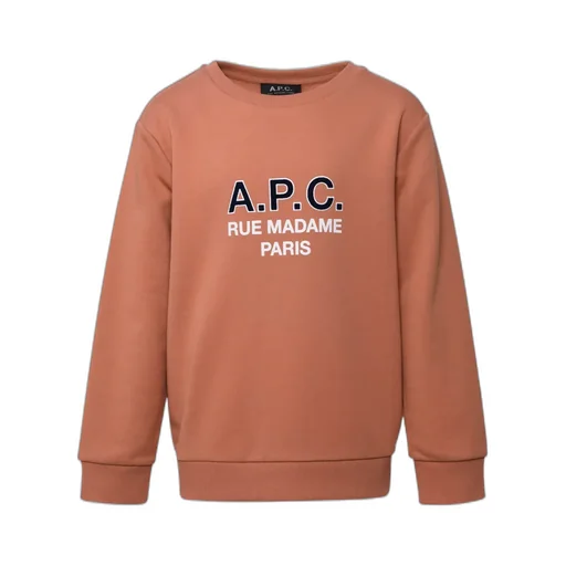 A.P.C. Kids Joy Logo Printed Crewneck Sweatshirt