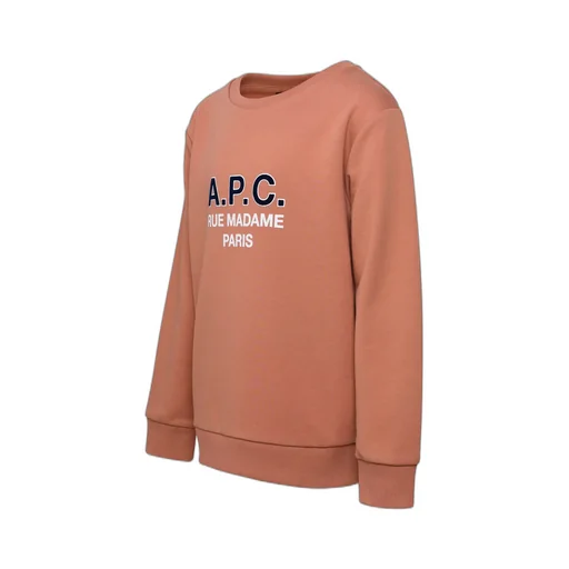 A.P.C. Kids Joy Logo Printed Crewneck Sweatshirt