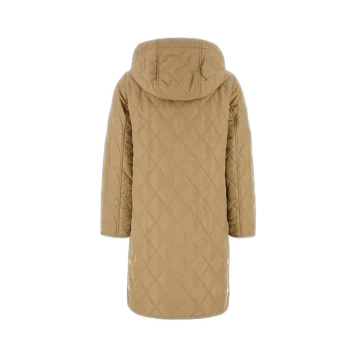 Burberry Quilted Hooded Drawstring Coat