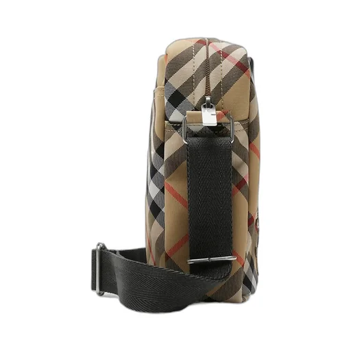 Burberry Ekd Motif Checked Phone Bag