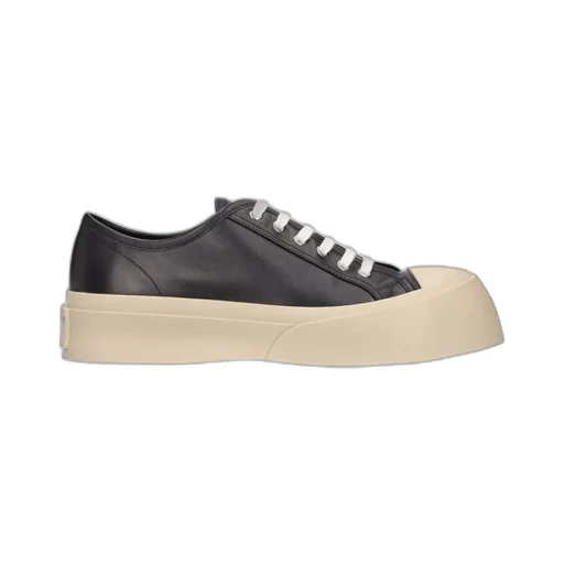 Marni Logo Patch Lace-Up Sneakers
