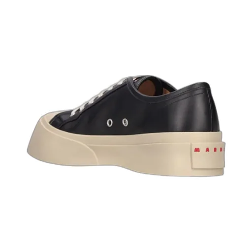 Marni Logo Patch Lace-Up Sneakers