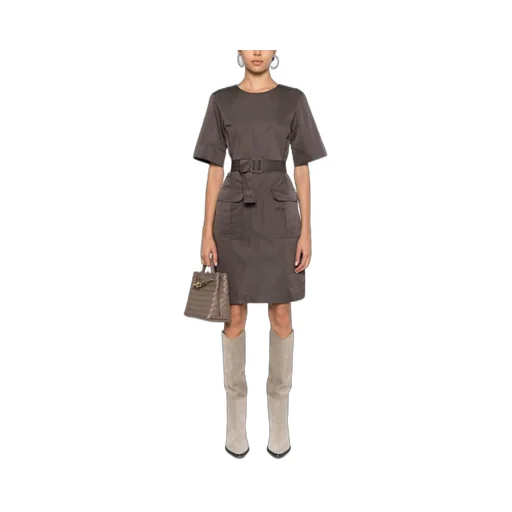 Belted Mini Dress