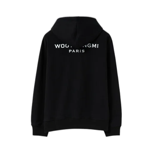 Logo-Patch Hooded Jacket