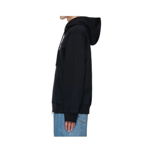 Logo-Patch Hooded Jacket