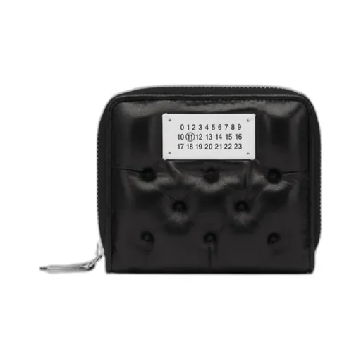 Maison Margiela Logo-Patch Zipped Around Wallet