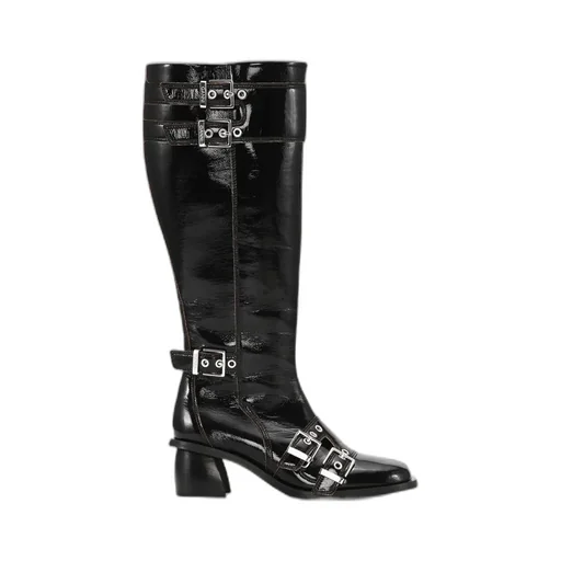 Ganni Knee High Heeled Boots