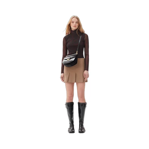 Ganni Knee High Heeled Boots