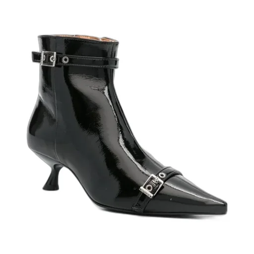 Ganni Heeled Ankle Boots