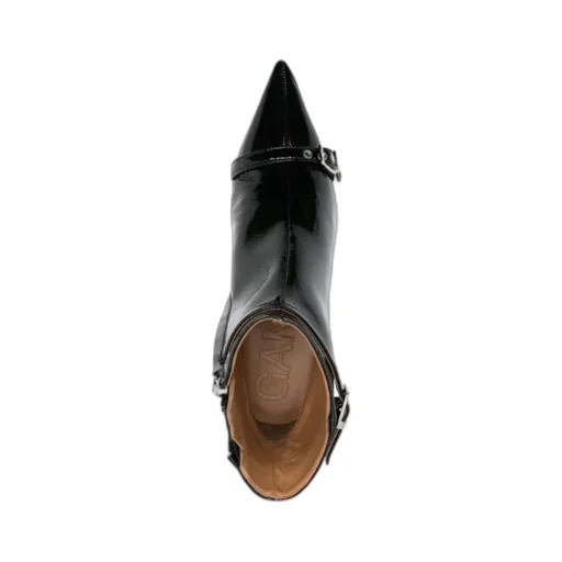Ganni Heeled Ankle Boots