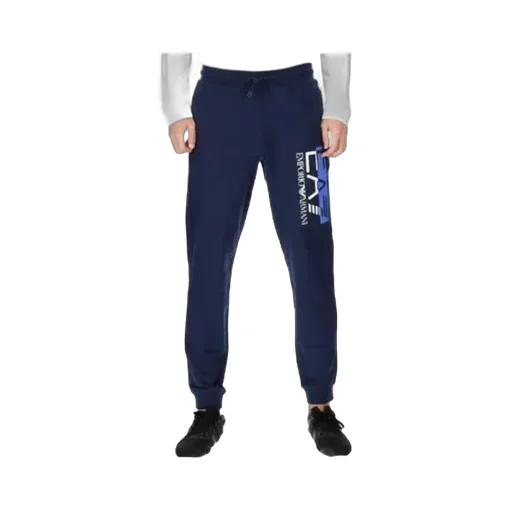 Letter Print Foot-Tied Knitted Sweatpants