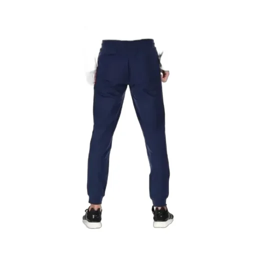 Letter Print Foot-Tied Knitted Sweatpants