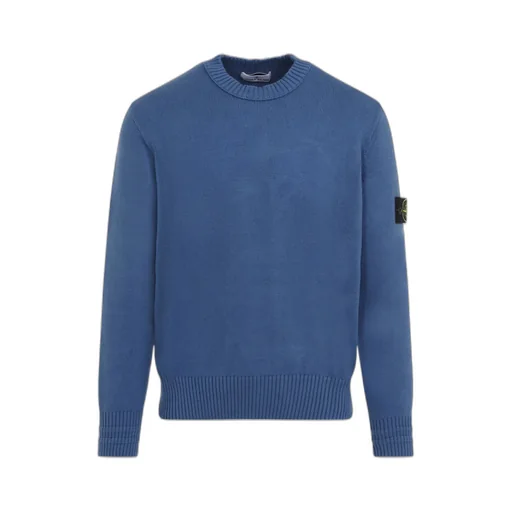 Stone Island Logo Patch Crewneck Jumper