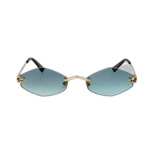 Cartier Geometric Frame Sunglasses
