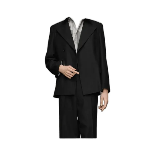 Maison Margiela Barathea Single-Breasted Suit Jacket