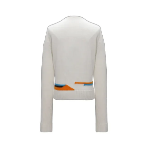 Round Neck Long-Sleeved Sweater