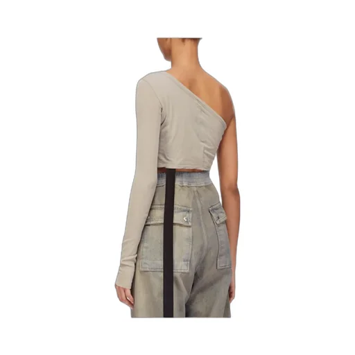 Rick Owens Drkshdw Ziggy Cropped Top
