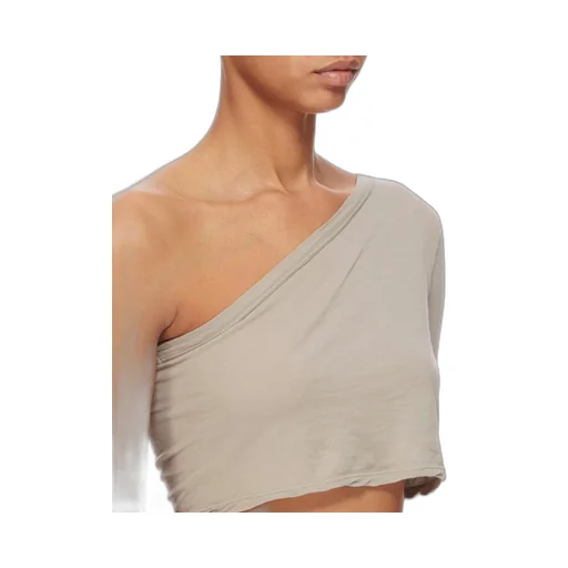 Rick Owens Drkshdw Ziggy Cropped Top