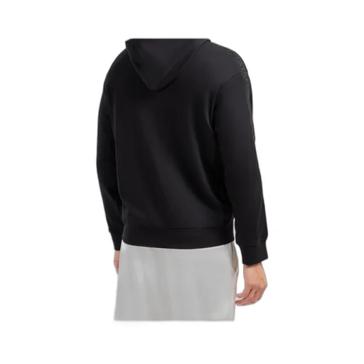 Armani Exchange Logo-Embroidered Zip-Up Hoodie