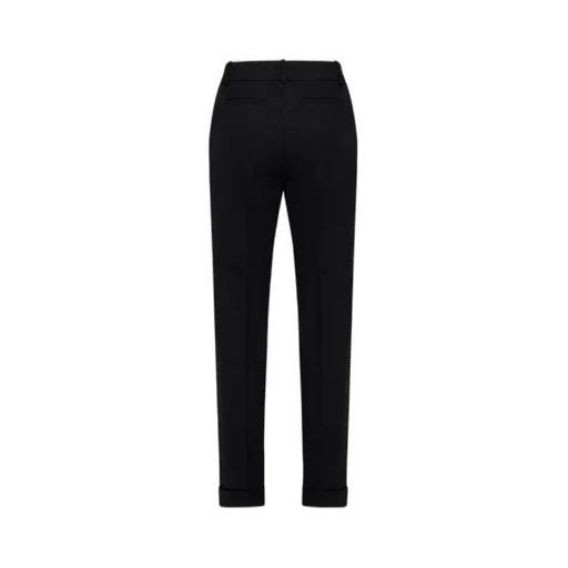 Medium And High Waist Slim-Fitting Straight Pants