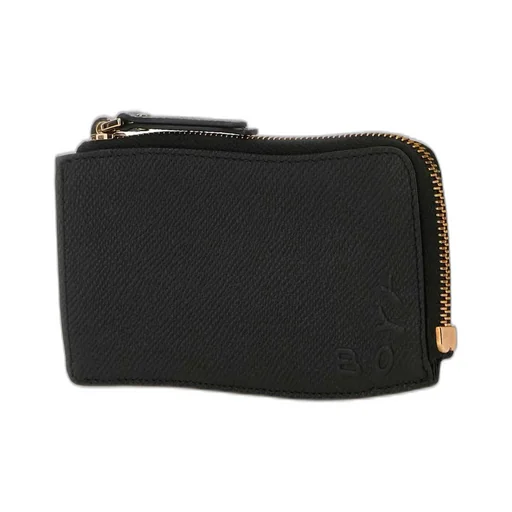 Boyy Logo Detailed Cuvered-Edge Zipped Cardholder