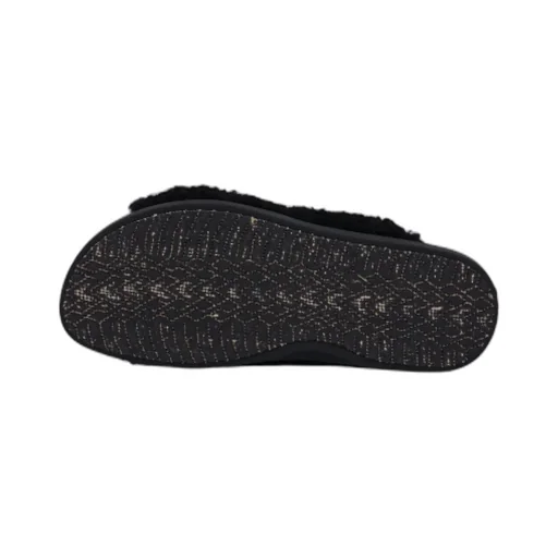 Marni Buckle Detailed Fluffy Sandals