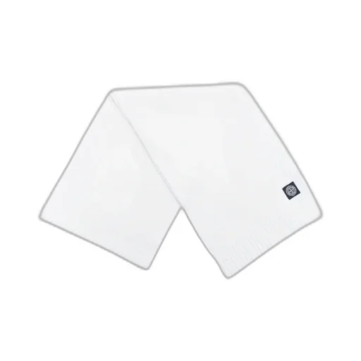 Stone Island Junior Compass Patch Knitted Scarf