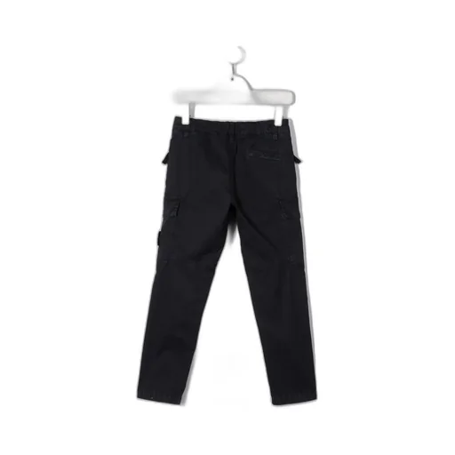 Side Logo-Patch Trousers