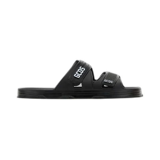 Gcds Logo Printed Touch-Strap Slippers