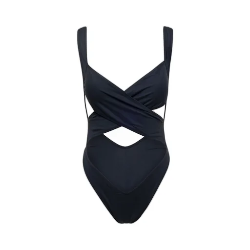Reina Olga Exotica Cut-Out Open Back Swimsuit