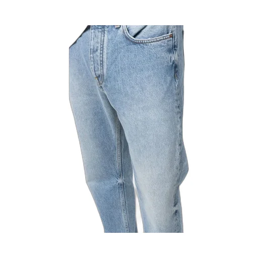 Mid-Rise Straight-Leg Jeans
