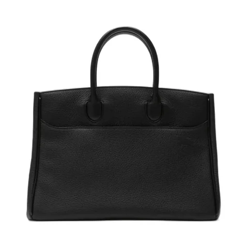 Burberry Logo Detailed Top Handle Bag
