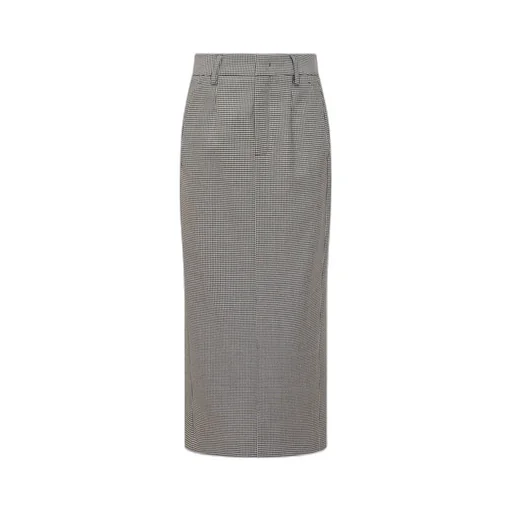 The Seafarer Houndstooth Pencil Skirt