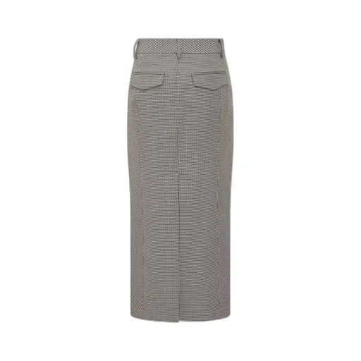 The Seafarer Houndstooth Pencil Skirt