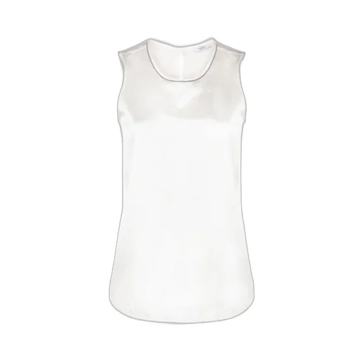Punto Luce-Detail Satin Top