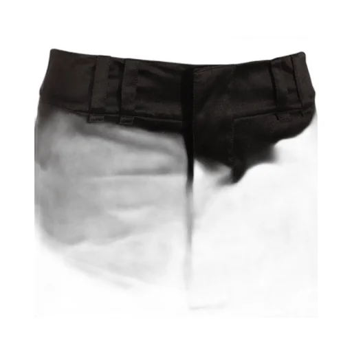 Saint Laurent Front Slit Midi Skirt