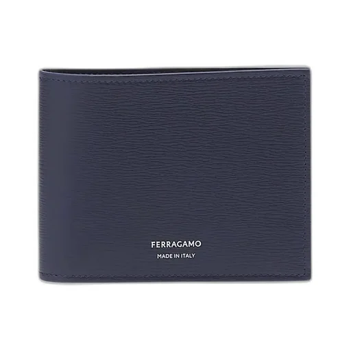 Ferragamo Logo-Printed Bi-Fold Wallet