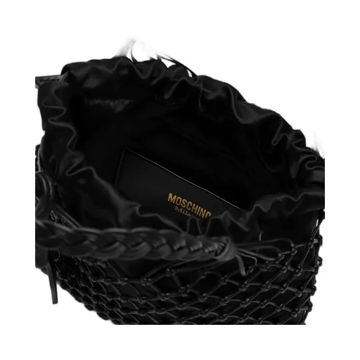 Handbag With Woven Handle