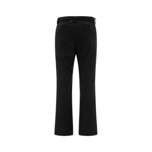 Sacai Belted Straight Leg Trousers