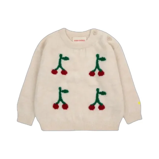 Bobo Choses Cherry Crewneck Jumper