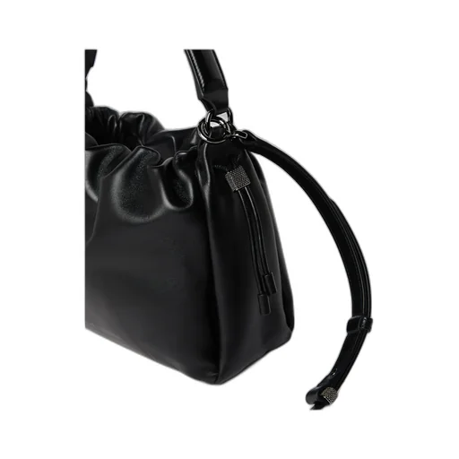 Brunello Cucinelli Embellished Drawstring Shoulder Bag