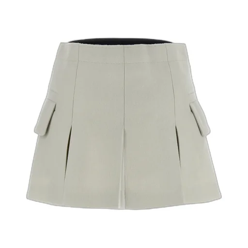 Sacai Melton Button Detailed Skorts