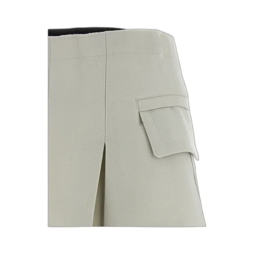 Sacai Melton Button Detailed Skorts
