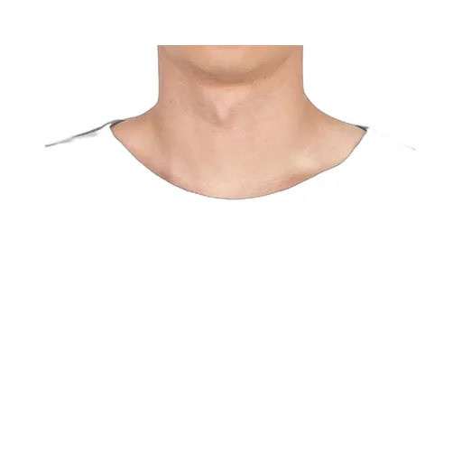 Open-Necked Black Shirt