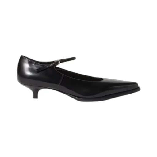 Miu Miu Buckle-Fastened Pointed-Toe Pumps